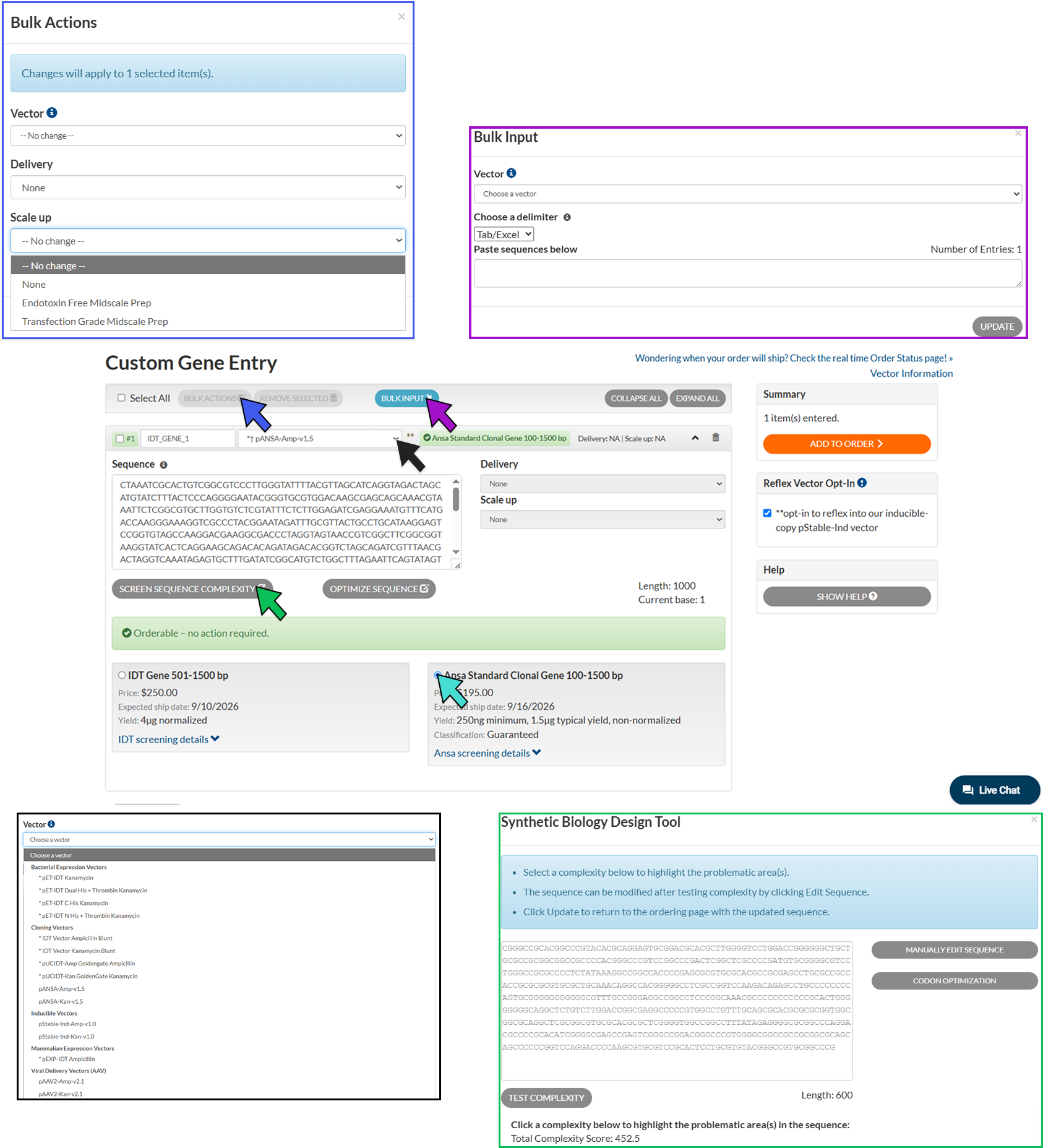 Overall Landing Page